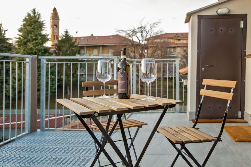 Charming 2.5Room Flat In Center Of Monforte dʼAlba Εξωτερικό φωτογραφία